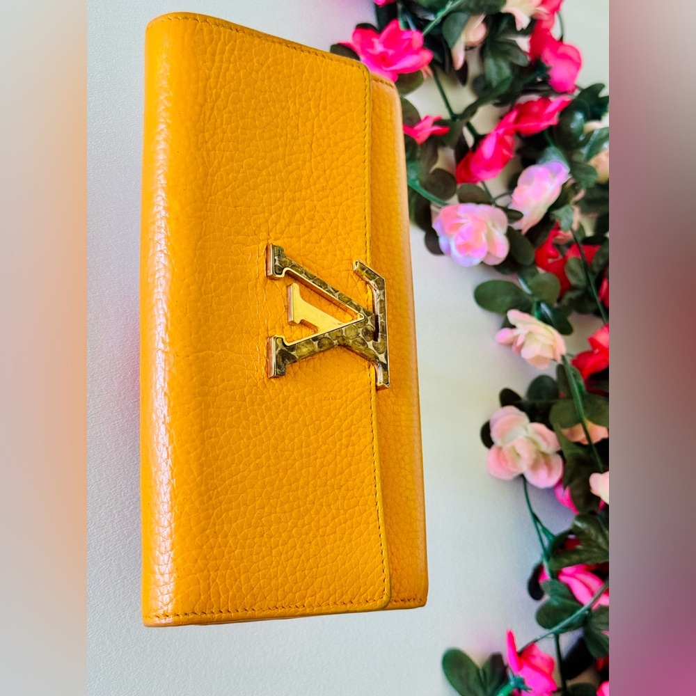 Louis Vuitton Rare Capucines Python Wallet - image 3